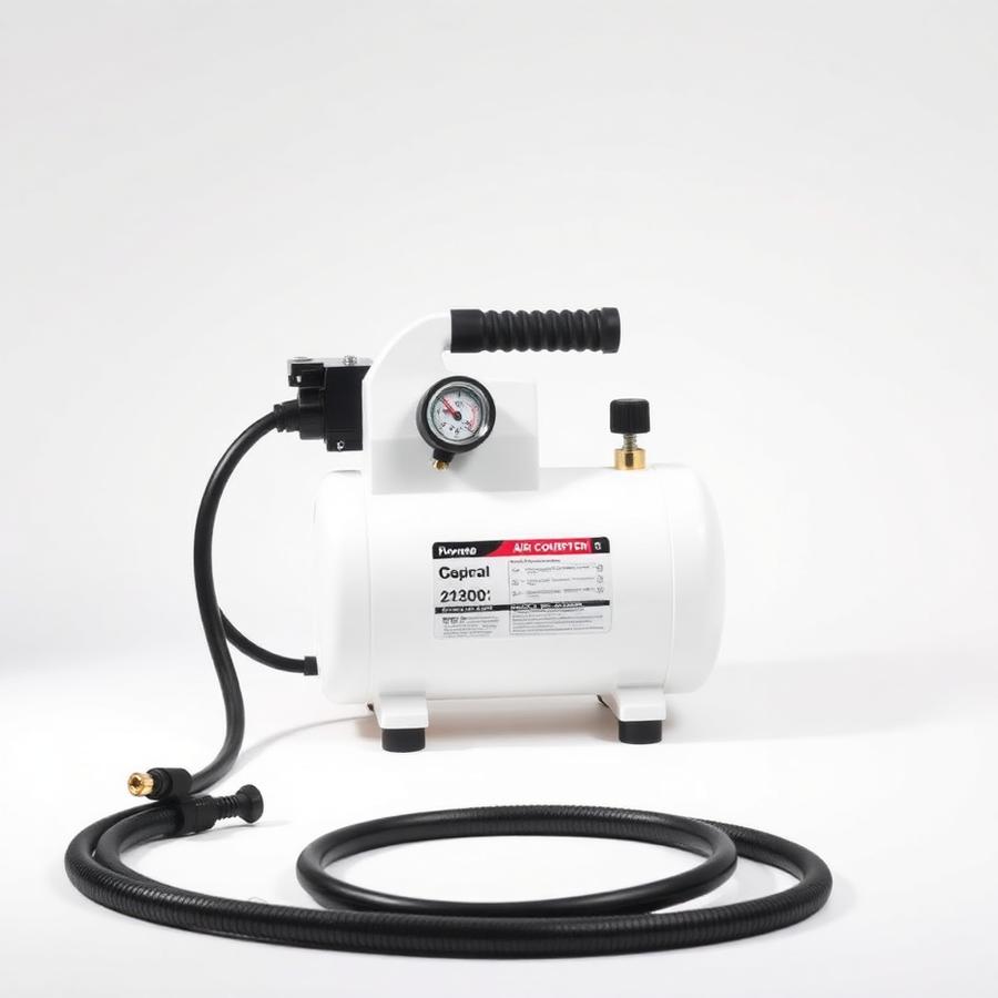 COMPRESOR ELECTRICO 12V AUTO STOP TUXING BLANCO